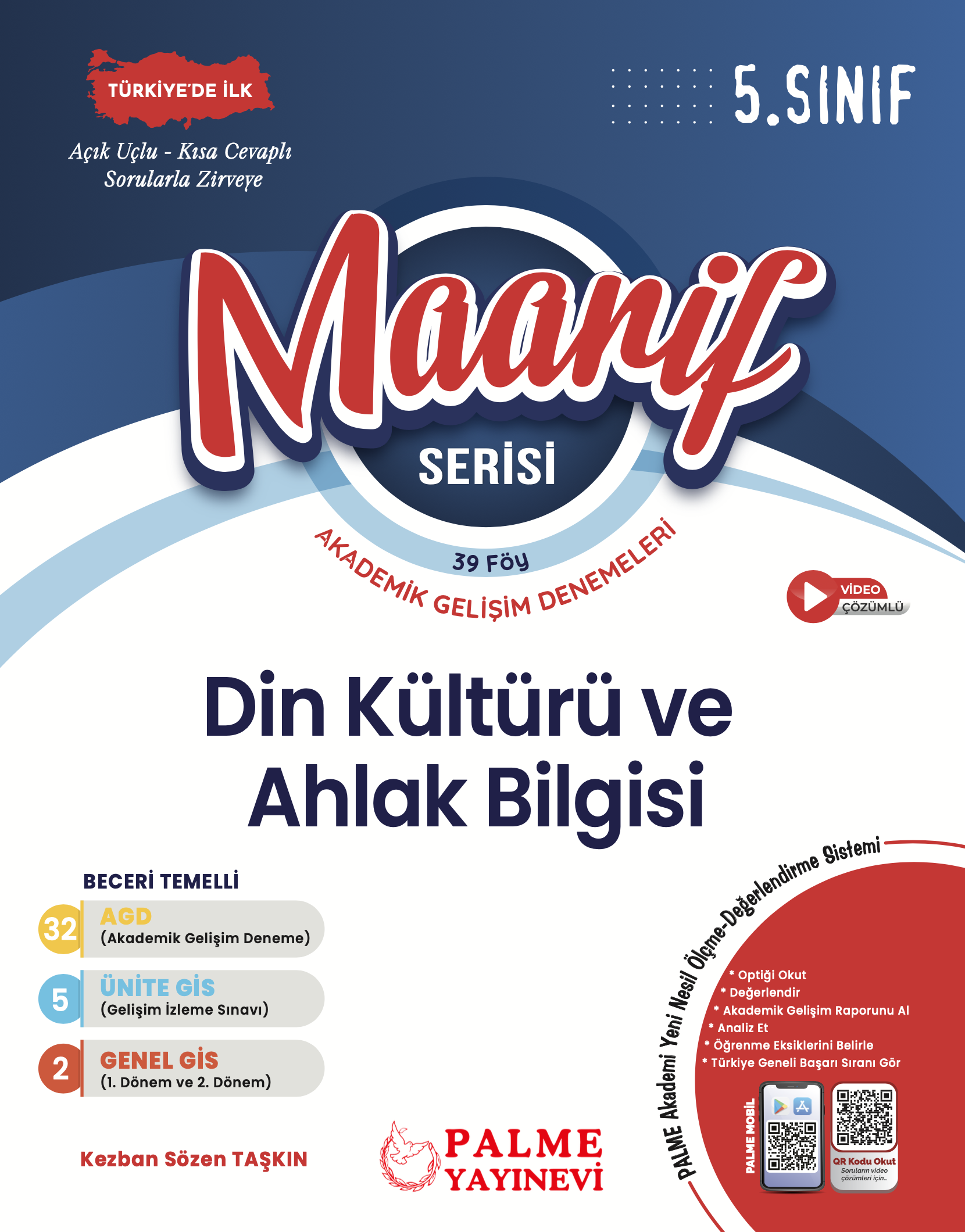 5. SINIF MAARİF DİN KÜLTÜRÜ VE AHLAK BİLGİSİ AKADEMİK GELİŞİM DENEMELERİ
